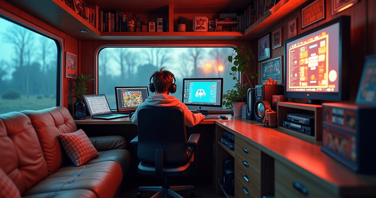 از شکوه بازی‌های ویدیویی قدیمی تا مبارزه با گوگل: سفر براندون سالتالاماکیا!