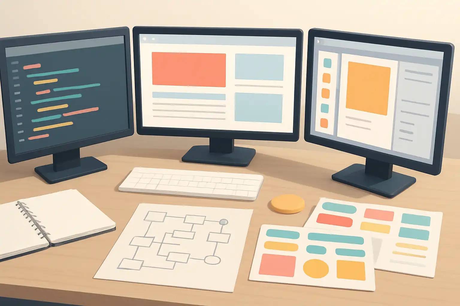 آموزش طراحی سایت؛ از کجا شروع کنیم و چگونه حرفه‌ای شویم؟