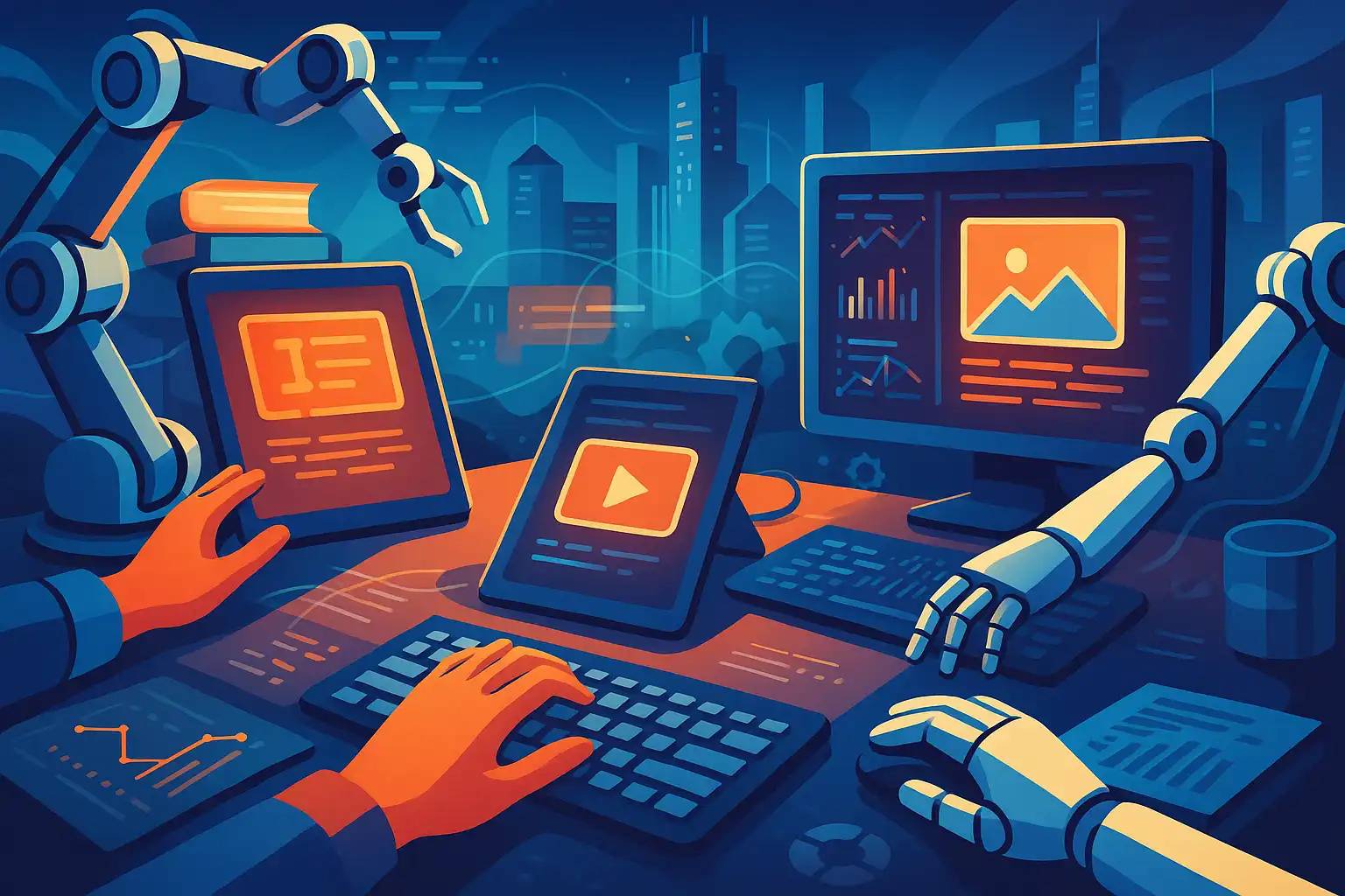 آینده شغلی تولید محتوا با فناوری هوش مصنوعی ai؛ مسیر و مهارت‌ها