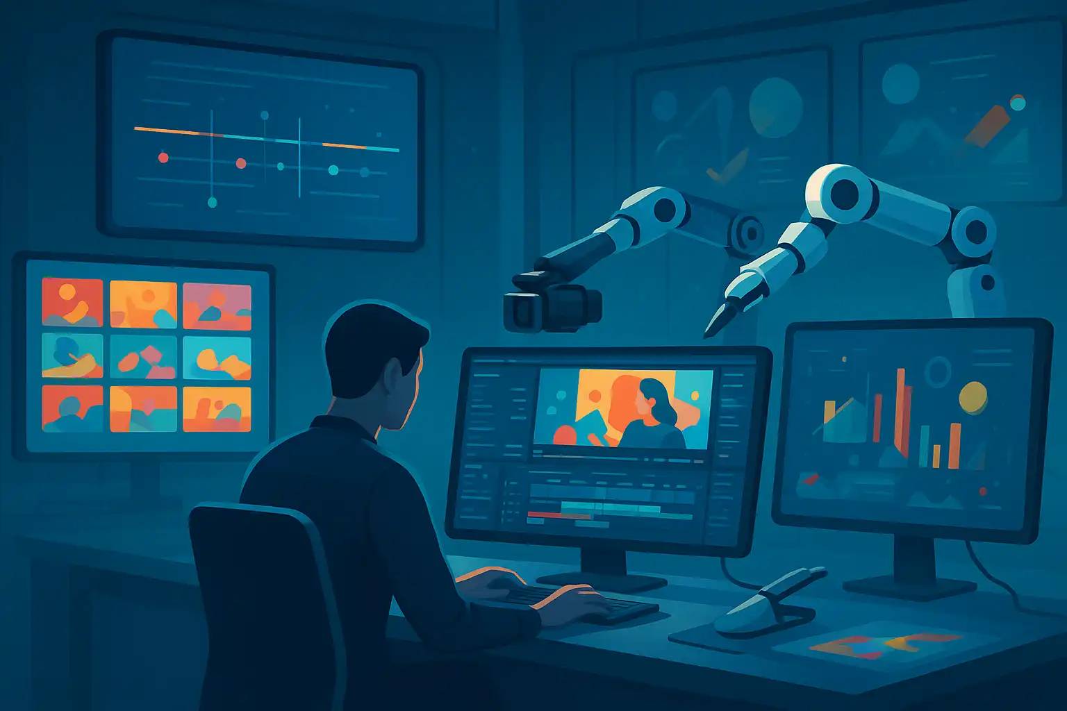 آینده شغلی تولید محتوا با فناوری هوش مصنوعی ویدیو؛ فرصت‌های نو