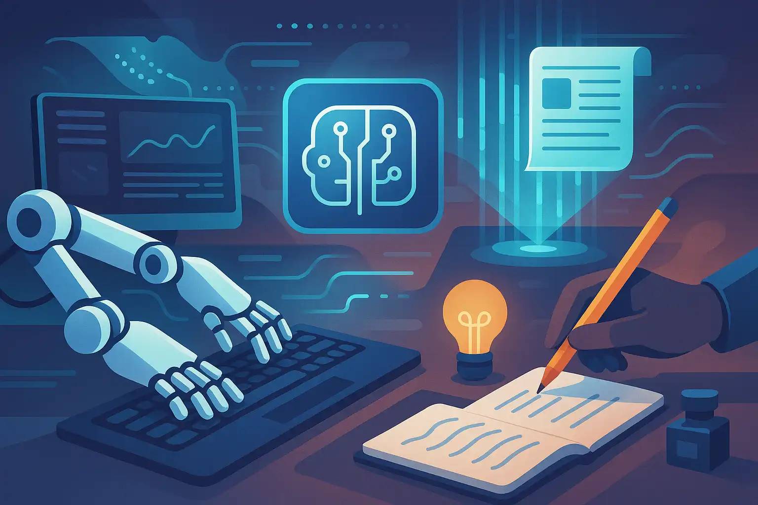 آینده شغلی تولید محتوا با فناوری هوش مصنوعی خطرناک؟ واقعیت‌ها