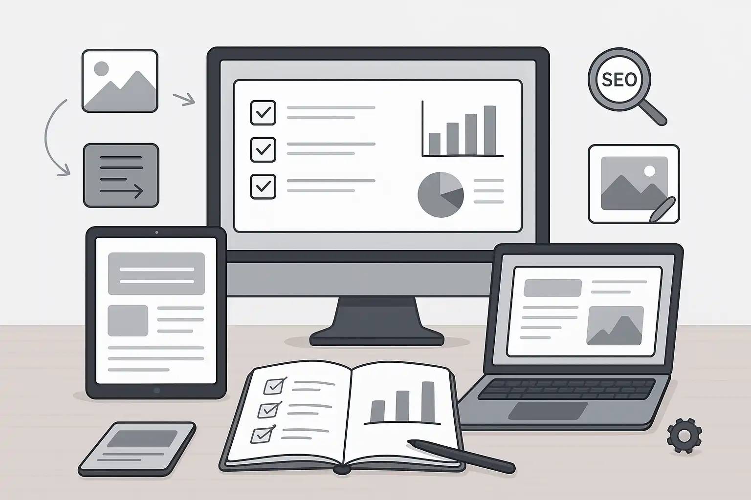 چک‌لیست تولید محتوای متنی برای سایت؛ راهنمای کنترل کیفیت متن قبل از انتشار