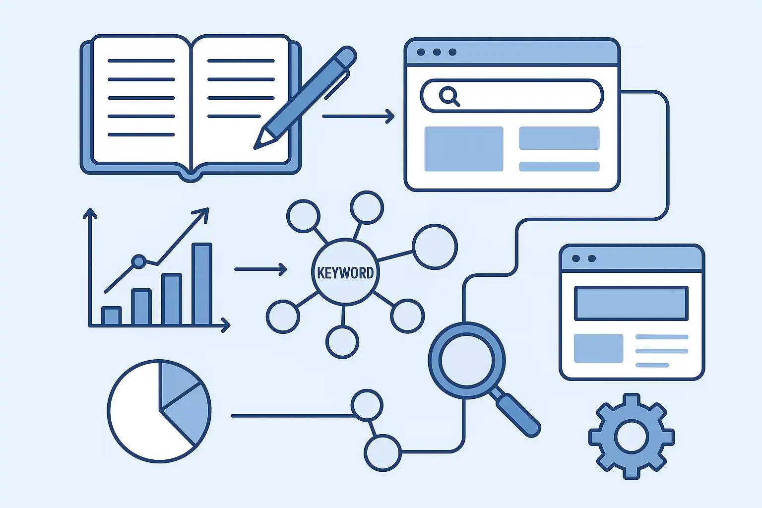 آموزش رایگان تولید محتوای متنی؛ از جمله‌نویسی تا سئو