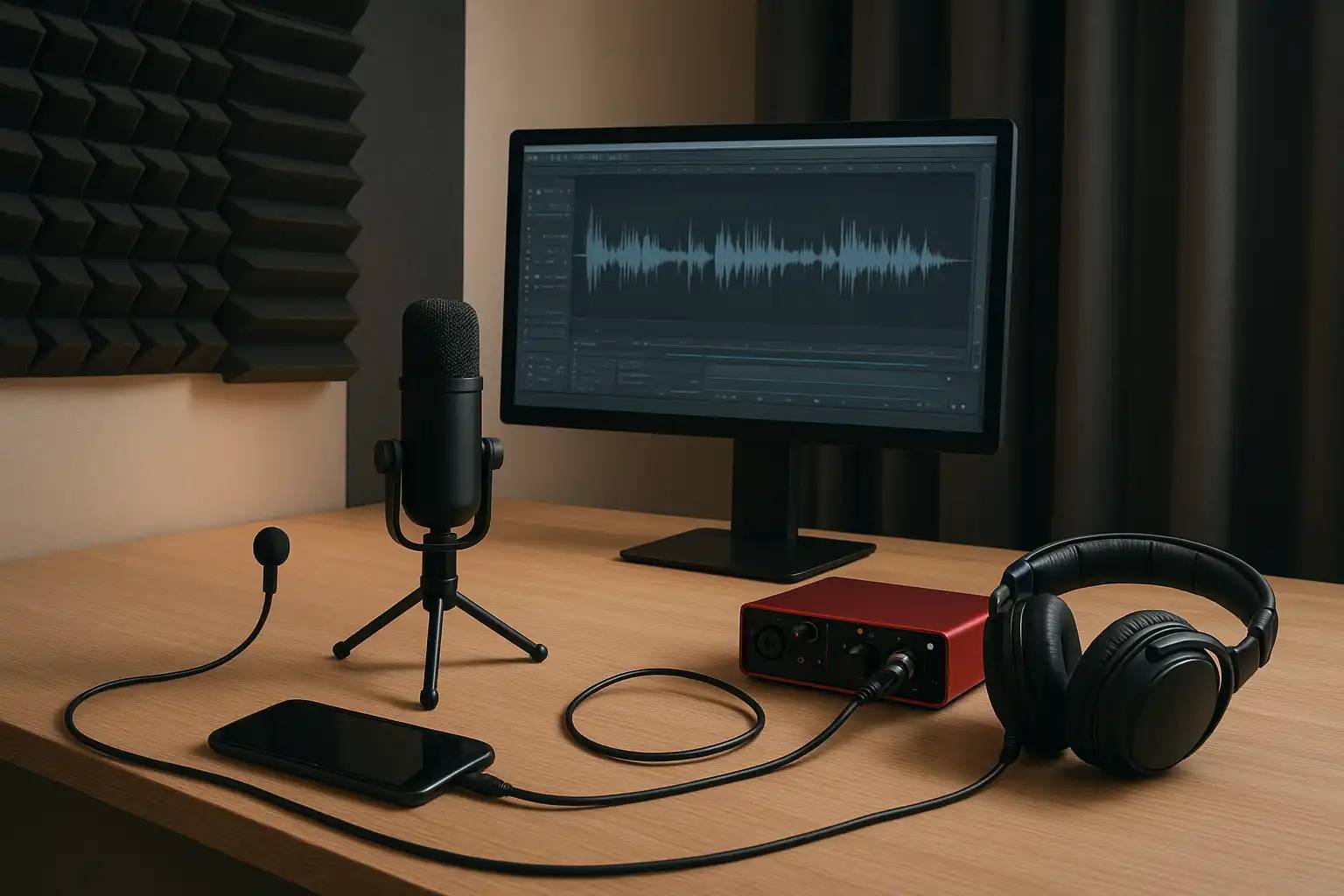 ابزارهای ضبط صدا و بهبود کیفیت صوت برای پادکست و ویدیو