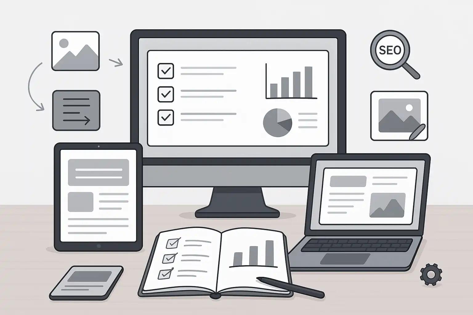 چک‌لیست تولید محتوای متنی برای سایت؛ راهنمای کنترل کیفیت متن قبل از انتشار