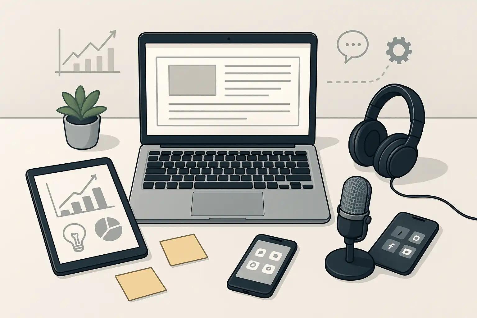تولید محتوا یعنی چه؟ تعریف ساده و کاربردی برای تازه‌کارها