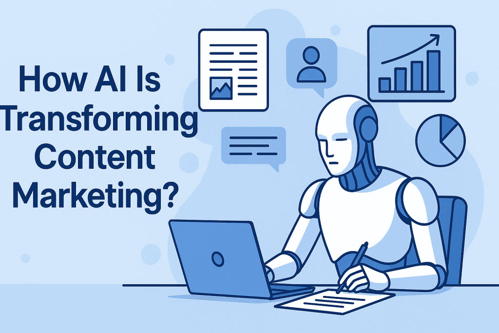چطور هوش مصنوعی بازاریابی محتوایی را متحول کرده است؟