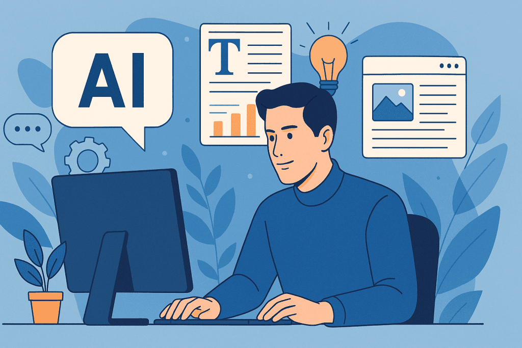 چطور محتوای متنی تاثیرگذار با هوش مصنوعی بنویسیم؟