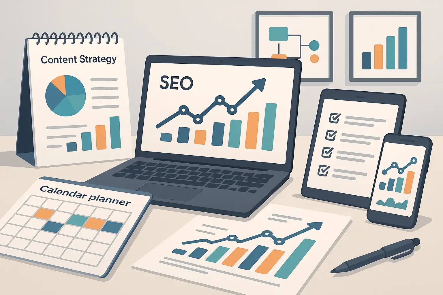 تولید محتوا برای سایت؛ تقویم، سئو و تبدیل بهتر