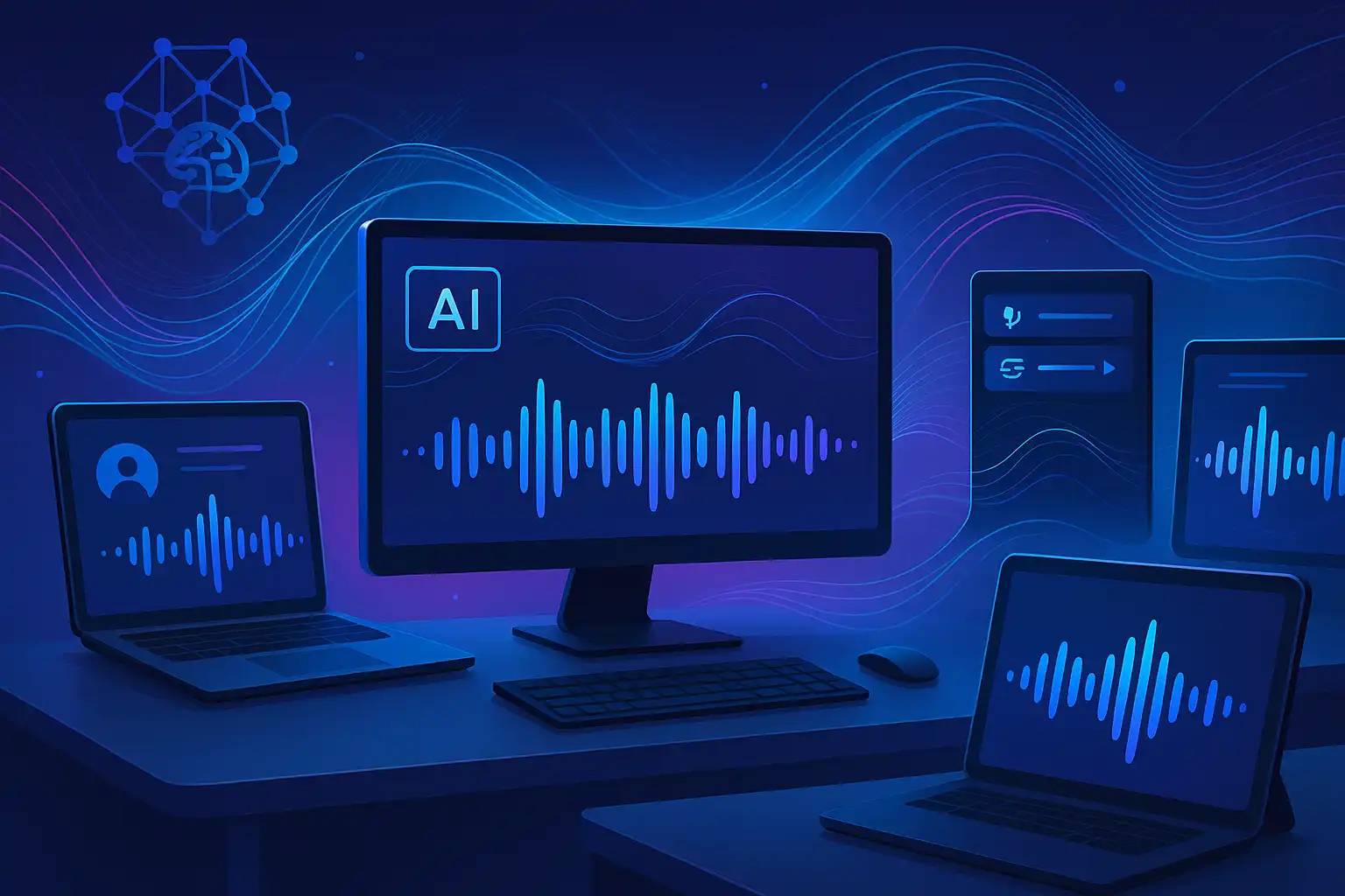 سفارش محتوا به سایتهای هوش مصنوعی سخنگو؛ نریشن حرفهای فوری