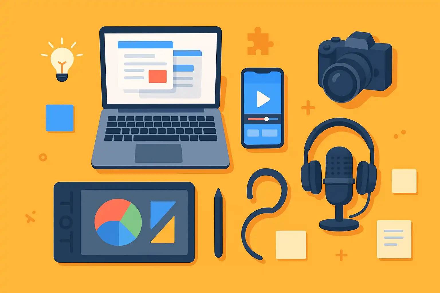 ابزار تولید محتوا؛ بهترین اپها و وبسایتهای کاربردی برای خلق محتوای حرفهای